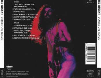 2CD Ted Nugent: Double Live Gonzo