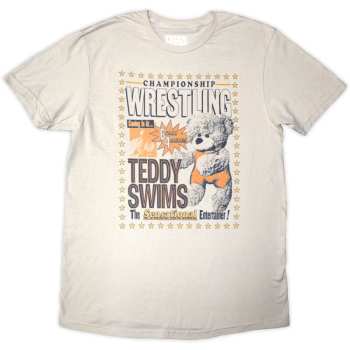 Mercancía Teddy Swims: Teddy Swims Unisex T-shirt: Wrestling (sand) (small) S