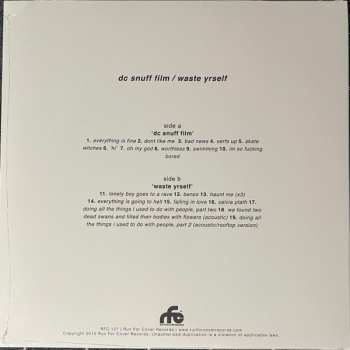 LP Teen Suicide: DC Snuff Film / Waste Yrself CLR | LTD