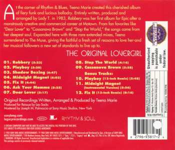 CD Teena Marie: Robbery