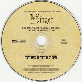 CD Teitur: The Singer