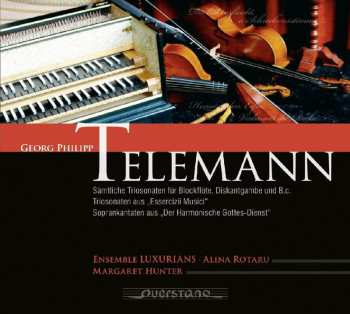 Album Telemann / Ensemble Luxurians / Rotaru: Trio Sonatas For Recorder