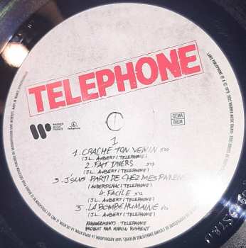 LP Téléphone: Crache Ton Venin