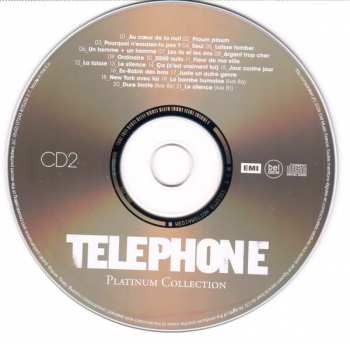 3CD Téléphone: Platinum Collection - Trois CD