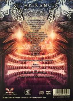 CD/DVD Temperance: Maschere - A Night At The Theater