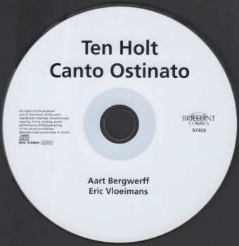 CD Simeon ten Holt: Canto Ostinato DLX