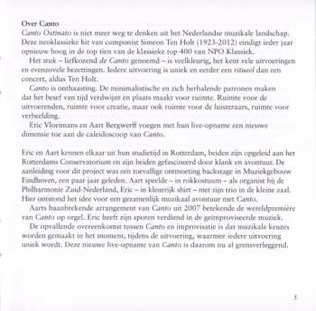 CD Simeon ten Holt: Canto Ostinato DLX