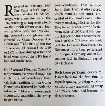 CD Ten Years After: The 1969 Broadcasts