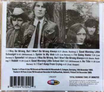 CD Ten Years After: The 1969 Broadcasts