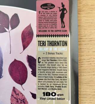 LP Teri Thornton: Lullaby Of The Leaves LTD | NUM