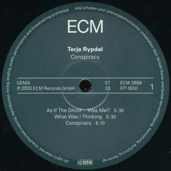 LP Terje Rypdal: Conspiracy