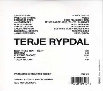 CD Terje Rypdal: Terje Rypdal DIGI
