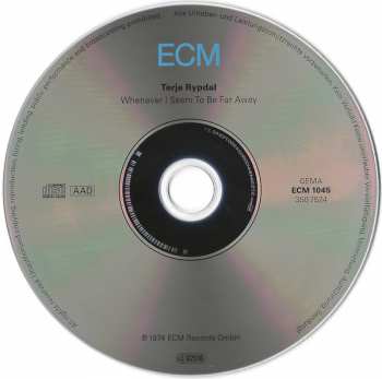 CD Terje Rypdal: Terje Rypdal DIGI