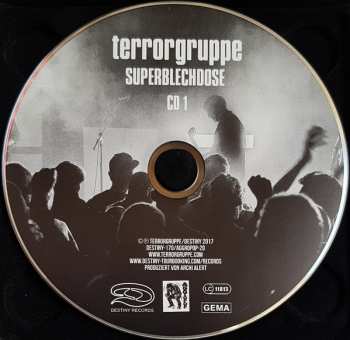 2LP/2CD/DVD/Caja Terrorgruppe: Superblechdose LTD