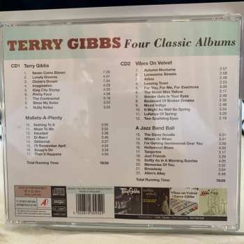 2CD Terry Gibbs: Four Classic Albums: Terry Gibbs / Mallets-A-Plenty / Vibes On Velvet / A Jazz Band Ball