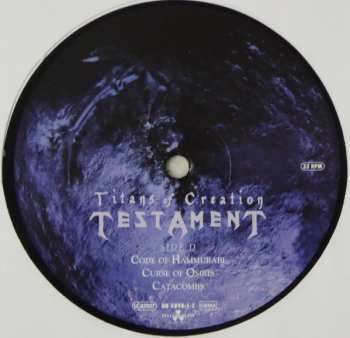 2LP Testament: Titans Of Creation