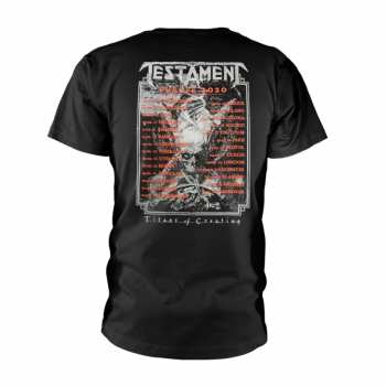 Mercancía Testament: Tričko Titans Of Creation (grey) Europe 2020 Tour S