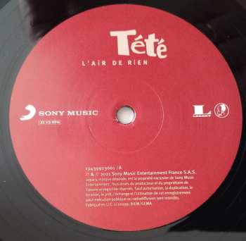 2LP Tété: L'Air De Rien