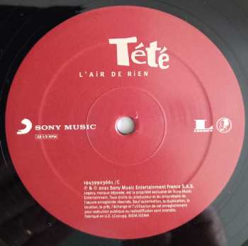 2LP Tété: L'Air De Rien