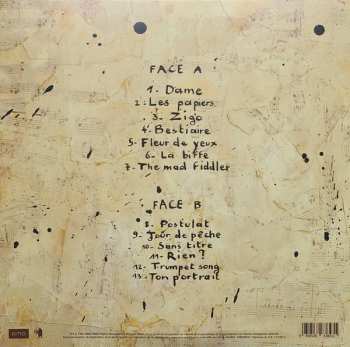 LP Têtes Raides: Fleur De Yeux