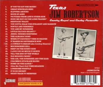 CD Texas Jim Robertson: Country, Gospel and Cowboy Favourites