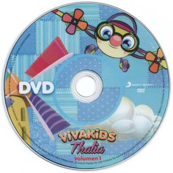 CD/DVD Thalía: Vivakids (Volumen 1)