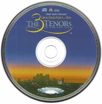 CD Zubin Mehta: The 3 Tenors In Concert 1994