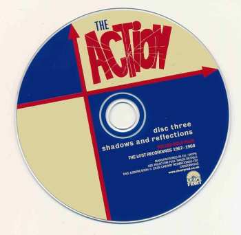 4CD/Caja The Action: Shadows And Reflections: The Complete Recordings 1964-1968