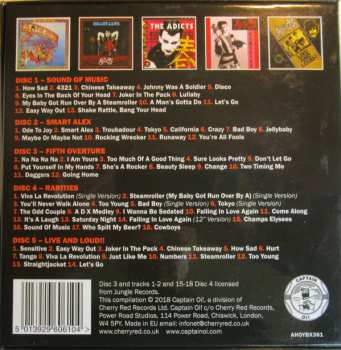 5CD/Caja The Adicts: The Albums 1982 - 87