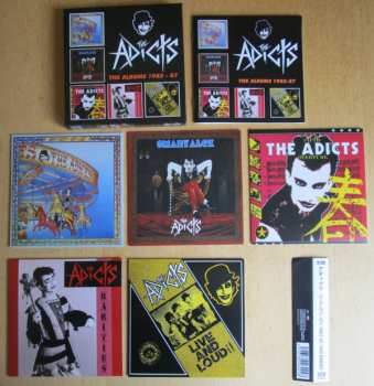 5CD/Caja The Adicts: The Albums 1982 - 87