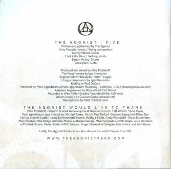 CD The Agonist: Five LTD | DIGI