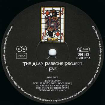 4LP/Caja The Alan Parsons Project: I Robot / Pyramid / Eve / The Turn Of A Friendly Card