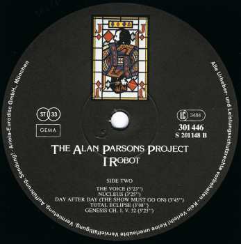 4LP/Caja The Alan Parsons Project: I Robot / Pyramid / Eve / The Turn Of A Friendly Card
