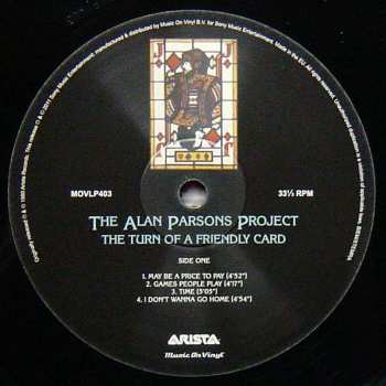 LP The Alan Parsons Project: The Turn Of A Friendly Card