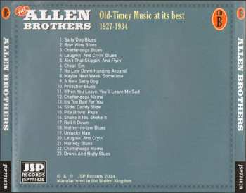4CD/Caja The Allen Brothers: The Allen Brothers With Other Country Brother Acts