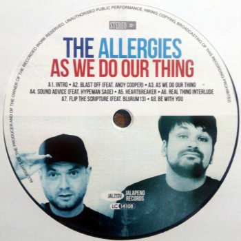 LP The Allergies: As We Do Our Thing LTD