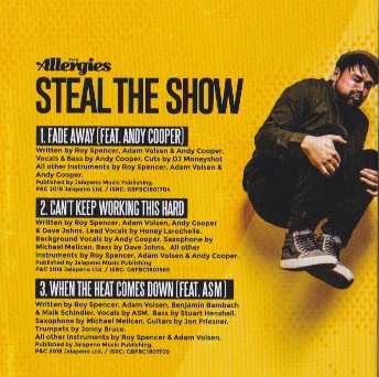 CD The Allergies: Steal The Show