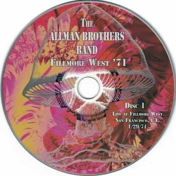 4CD The Allman Brothers Band: Fillmore West '71