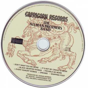 CD The Allman Brothers Band: The Allman Brothers Band