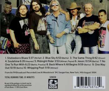 CD The Allman Brothers Band: Woodstock 1994