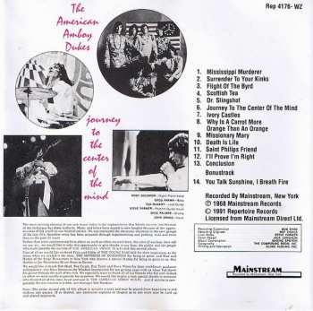 CD The Amboy Dukes: Journey To The Center Of The Mind