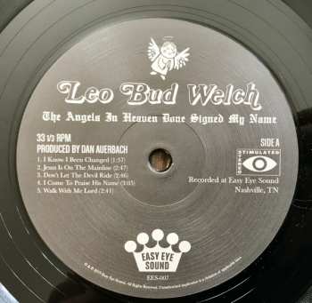 LP Leo Welch: The Angels In Heaven Done Signed My Name
