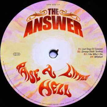 2LP The Answer: Raise A Little Hell LTD