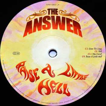2LP The Answer: Raise A Little Hell LTD
