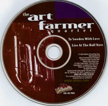 CD Jim Hall: To Sweden With Love / Live At The Half Note