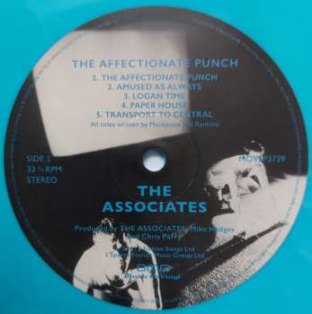 LP The Associates: The Affectionate Punch CLR | LTD | NUM