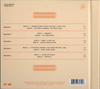 5SP/Caja Aretha Franklin: The Atlantic Singles (1967) LTD
