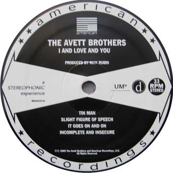 2LP The Avett Brothers: I And Love And You