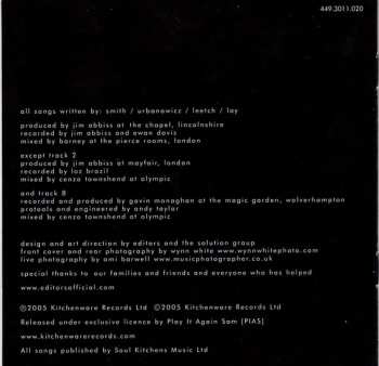 CD Editors: The Back Room