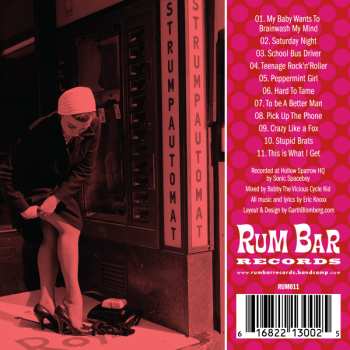 CD The Backseat Angels: Saturday Night Shakes 